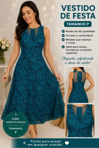 Vestido de Festa longo P