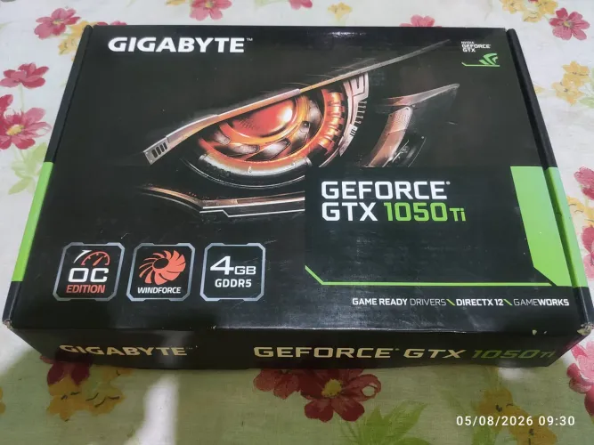 Geforce GTX 1050Ti 4gb ( com defeito )