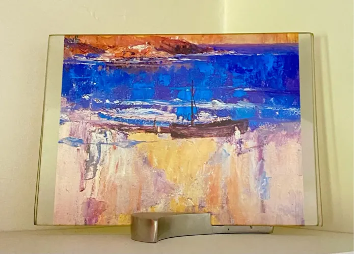 Gravura Marinha de Manoel Santiago.