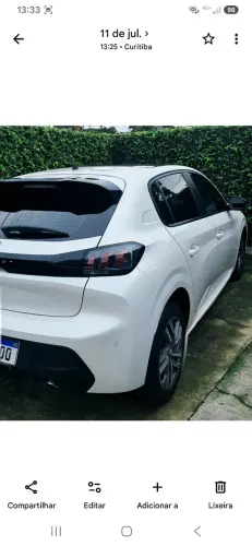Peugeot 208 Griffe 1.6 Flex 16V 5P Aut. 2022