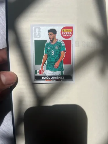 Figurinha Raul Giménez PRATA 2026