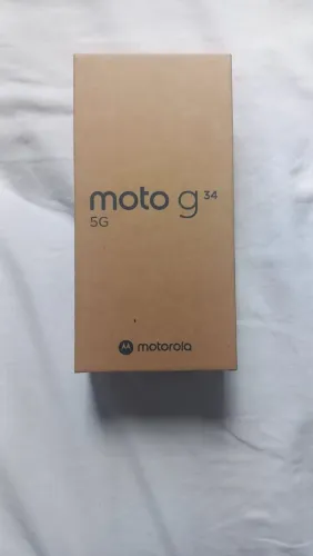 Celular Moto G34 NOVO! Nunca usado