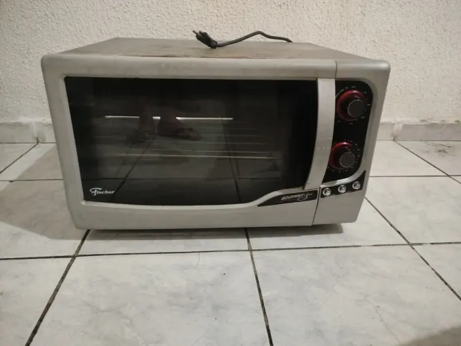 Vendo Forno Elétrico Fischer Gourmet Grill 44L Prata - 110V
