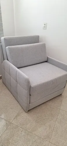 Sofa cama Castor modelo salerno tamanho solteiro 