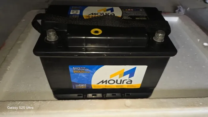 Bateria 75 ah moura