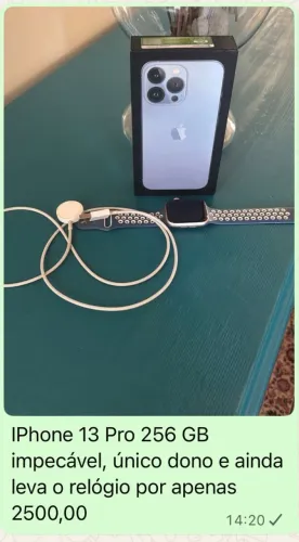 Celular IPhone 13 ProMax 256GB