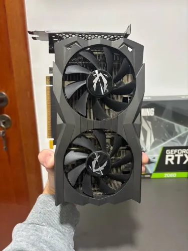 Placa De Vídeo Zotac Gaming Geforce Rtx 2060 6gb Gddr6 (Usado)