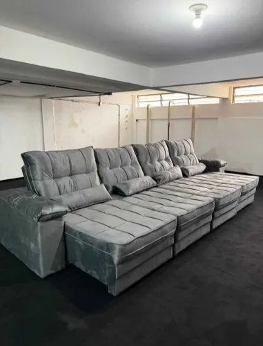 Exclusividade 3.70 LARGURA SOFÁ RETRÁTIL E RECLINÁVEL DIRETAMENTE DA FÁBRICA 