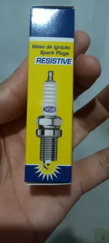 Vela de ignição magnetti Marelli Titan fan Bros 150160 biz 125 nova
