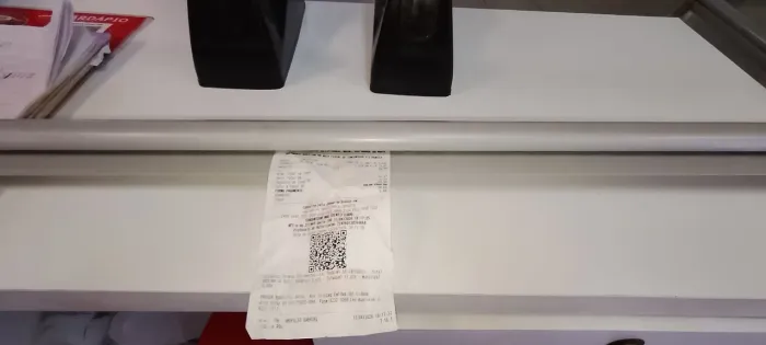 Régua prendedor de pedidos, 1 metro largura para lanchonete pizzaria