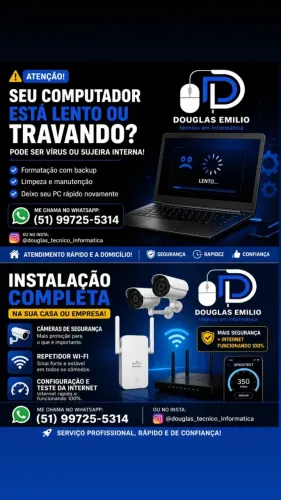 Técnico de Informática e Redes em Porto Alegre