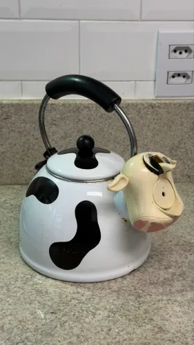 Chaleira Esmaltada Vaca KAMENSTEIN Vintage