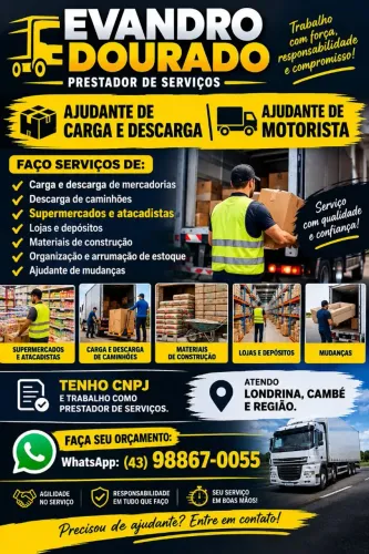 Trabalho como prestador de serviços