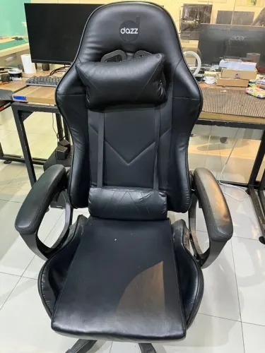 Cadeira Gamer Dazz Preta - Ergonômica - Design Gamer
