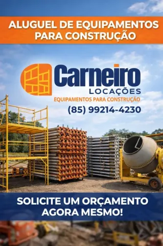 ALUGUEL DE EQUIPAMENTOS