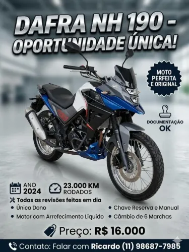 Dafra NH 190 2024