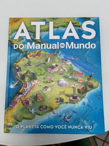 LIVRO ATLAS DO MANUAL DO MUNDO