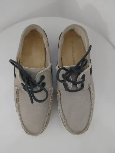 Sapato mocassim "docksider" marca: Wollner. Tam.39. Usado.