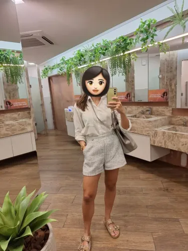Short em tweed tamanho P