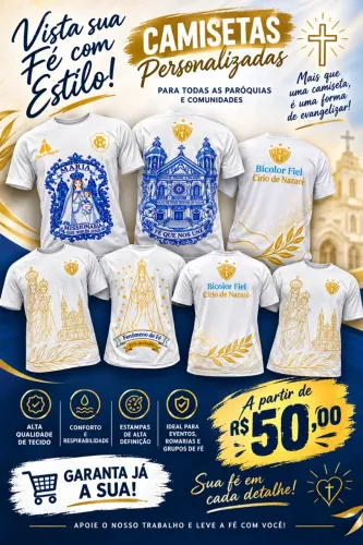 Camisas Cirio de Nazaré