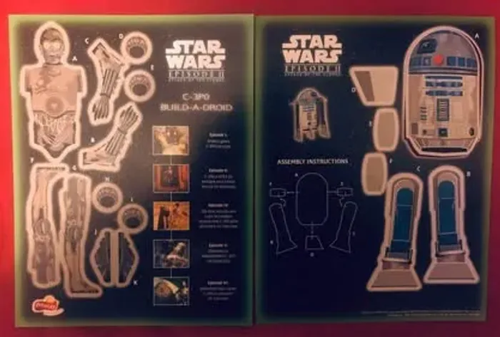 Star wars montáveis coleção importada
