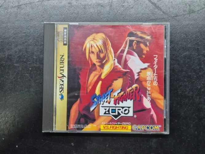 Street Fighter Zero para Sega Saturn Japonês