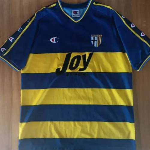camisa original 1999 2000 parma calcio itália tamanho gg champion