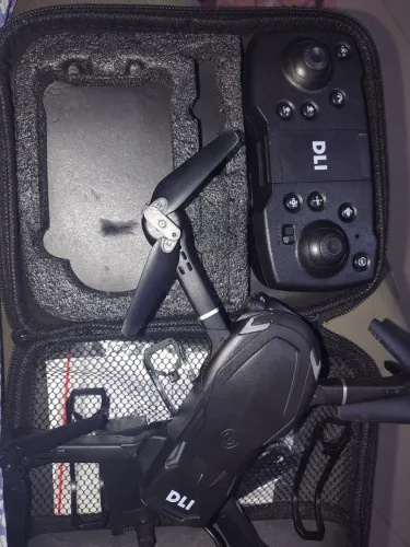 Drone DLI com controle completo no estojo