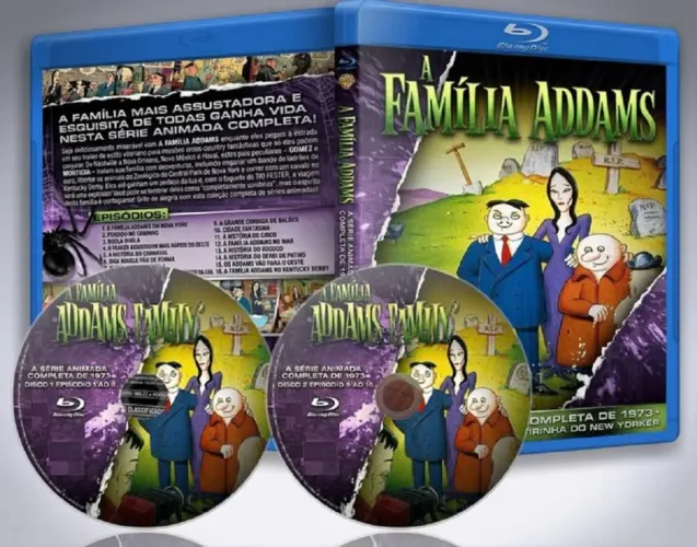 FAMÍLIA ADDAMS SÉRIE ANIMADA (1973) BLU-RAY