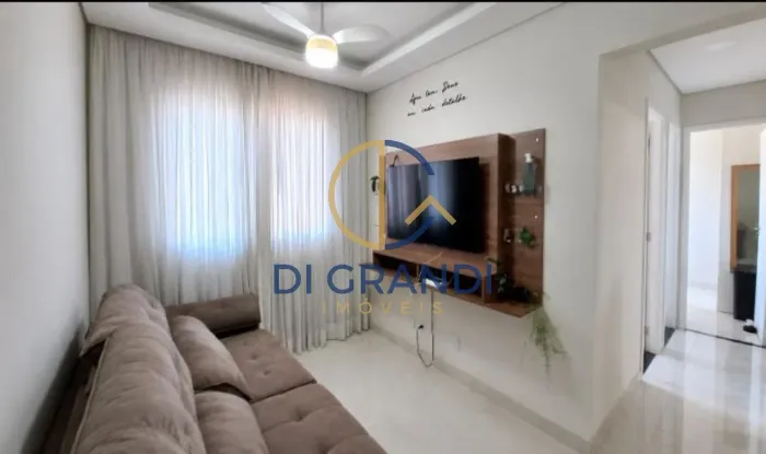 Apartamento Mobiliado, Jd. do Lago Continuação- 3 quartos, 1 banheiro, 1 vaga de garagem,