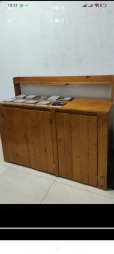 Balcão expositor de guloseimas 