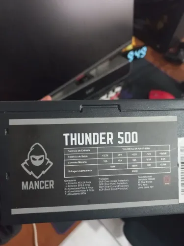 Fonte THUNDER da Mancer de 500W