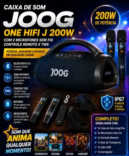 Caixa JOOG ONE HIFI