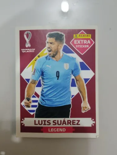 Figurinha Legends Luis Suáres Panini