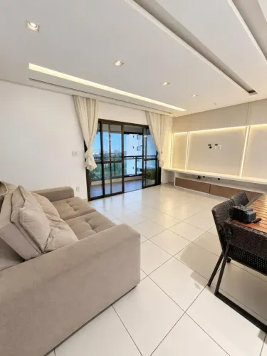Alugo Apartamento Mobiliado no Jardins de Andaluzia - 03 Quartos - Calhau
