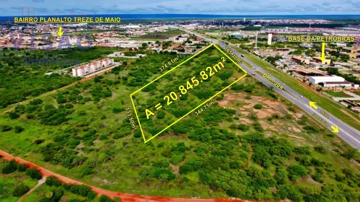 Vende-se Área Perfeita para Comércios e Residências Mossoró