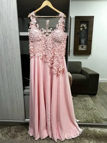 Vestido longo de festa