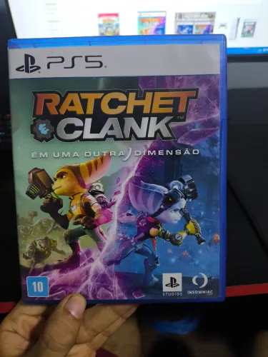 Jogo ratchet clank ps5-usado+FIFA 23