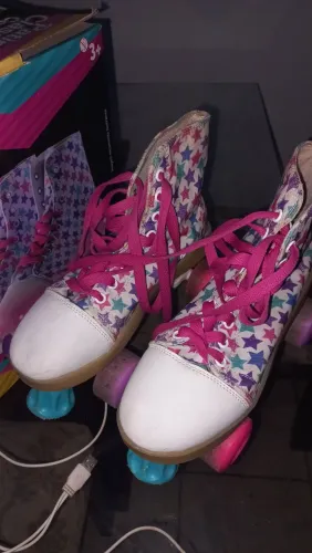 Patins Led para menina