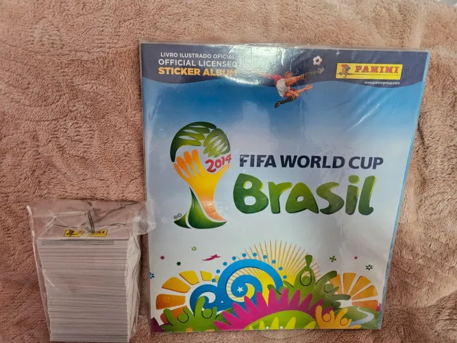 Album copa 2014 completo figurinhas soltas para colar