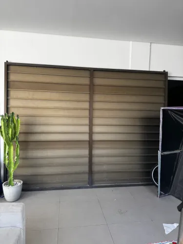 Portão de alumínio 