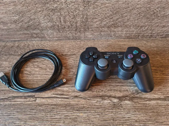 CONTROLE PS3 C/ CABO DE CARREGAMENTO