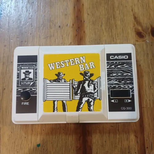 Portátil western Bar Casio minigame