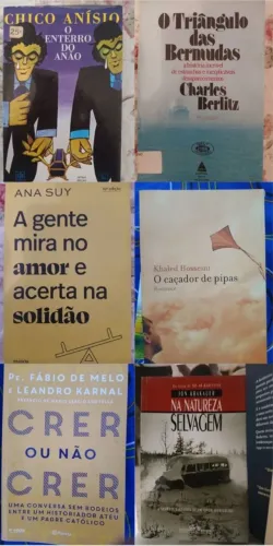 Lote de Livros Parte 1