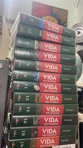 Vhs enciclopédia da vida selvagem Larousse volumes altaya coleção fita vídeo