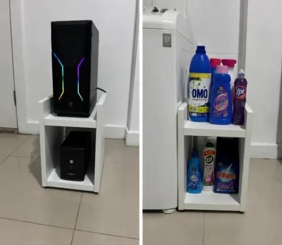 Suporte para CPU ou Lavanderia