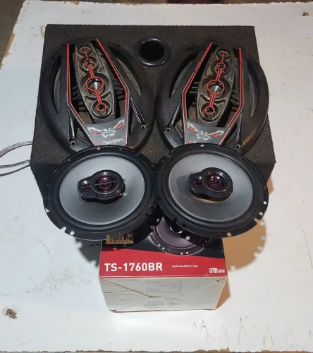 2x Pioneer 1760br + 2x Bomber Bicho papão 6x9