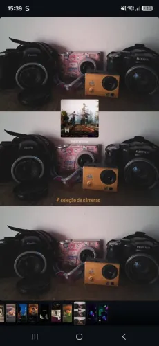 Vendo câmeras fujifilm e finepix R$250 e R$380