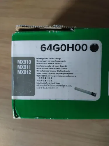 Toner Lexmark MX910 64G0H00