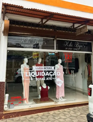 Vendo loja de roupas